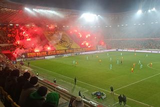 Jagiellonia - Śląsk. Mistrz dzieli się punktami z wicemistrzem [WIDEO]