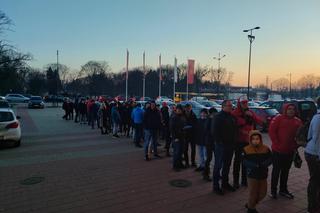 Widzew zorganizował spotkanie kibiców z piłkarzami. Zobacz, ilu fanów przyszło poznać swoich idoli 