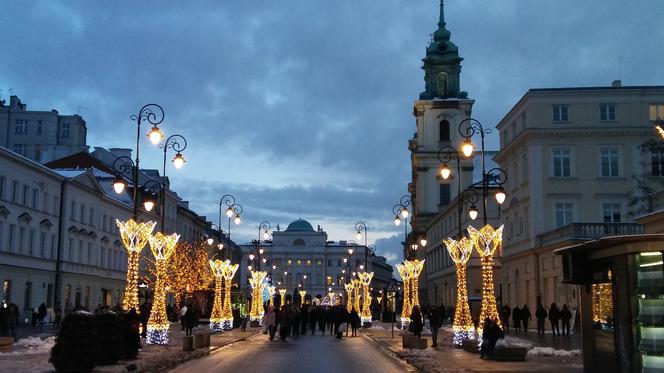 Świąteczna Iluminacja Warszawy
