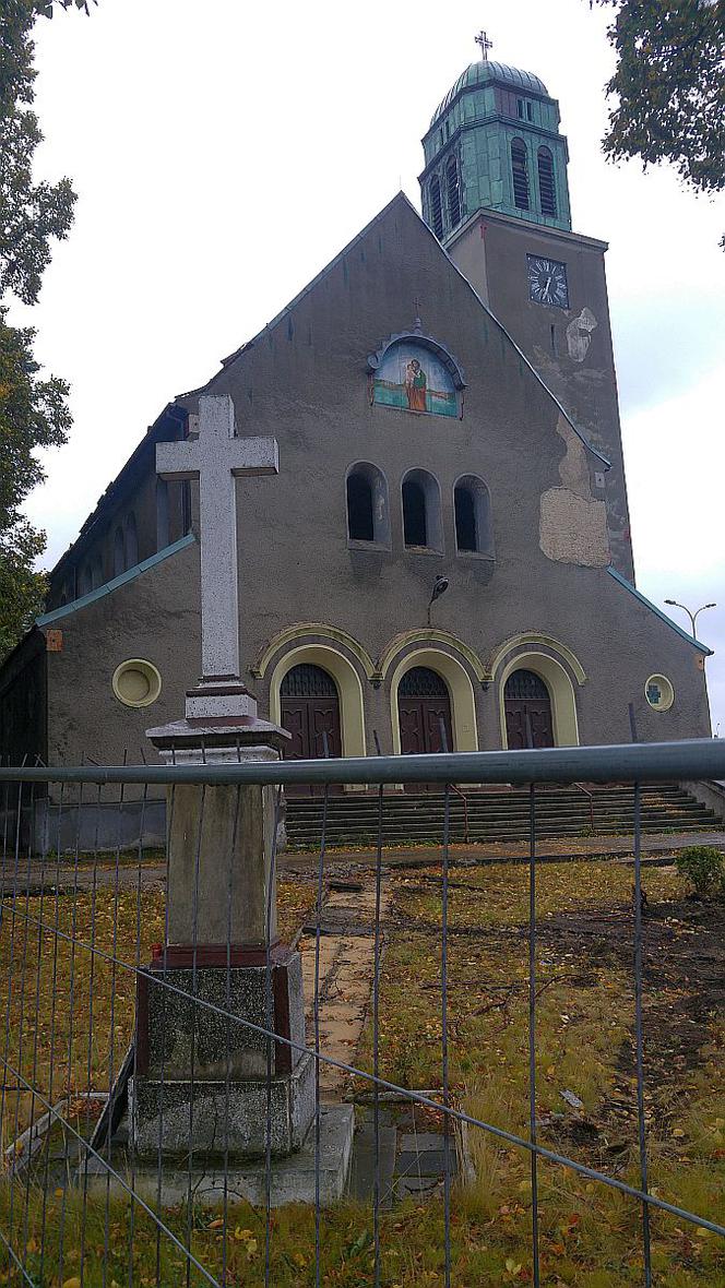 Rozbiórka kościoła św. Józefa Robotnika w Bytomiu