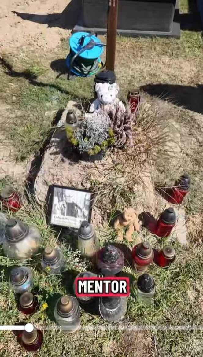 Stary grób Stanisława Tyma