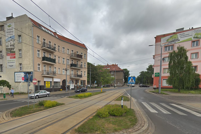 Remont torowiska na ul. Kołłątaja w Szczecinie