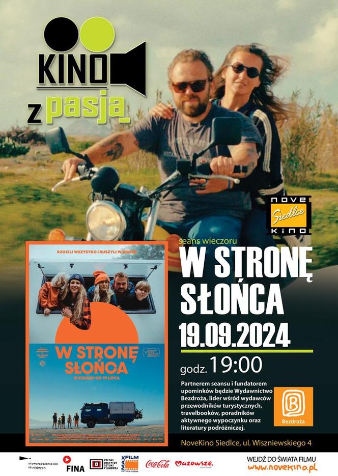 Film "W stronę słońca" już 19 września o 19.00 w Novekino Siedlce!