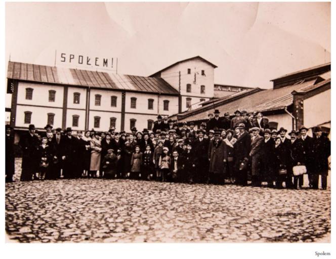 Jedno z pierwszych zdjęć Społem Kielce - z 1920 roku