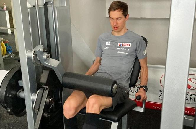 Skoiki narciarskie, Kamil Stoch, rehabilitacja, kostka, kontuzja