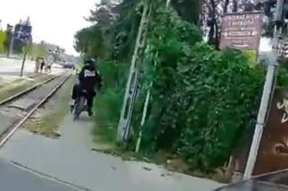 Szaleńcza ucieczka ulicami Piaseczna