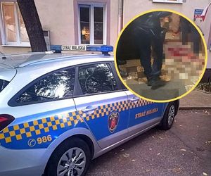 On pił w fotelu przed domem, a jego partnerka konała obok. Interwencja niczym z filmu akcji