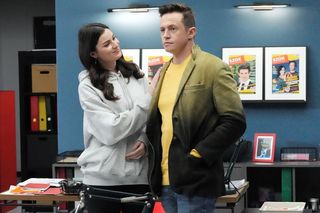 Barwy szczęścia, odcinek 3186: Weronika (Maria Świłpa), Błażej (Piotr Ligienza)