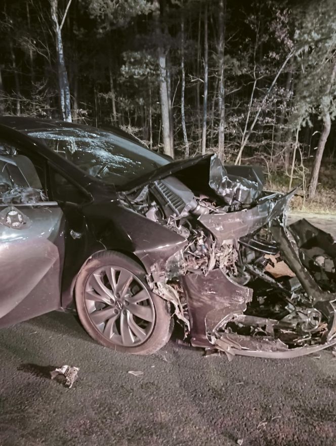 Groźny wypadek w Grębiszewie. Wśród poszkodowanych było niemowlę