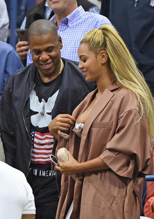 Beyonce i Jay Z na U.S Open