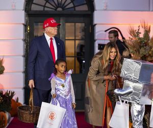 Tłumy na zabawie w Białym Domu. Tak Trump świętował Halloween EPA/JIM LO SCALZO