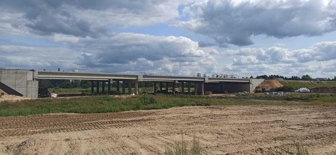 Postęp prac na węźle S19 Krynice-Białystok Zachód