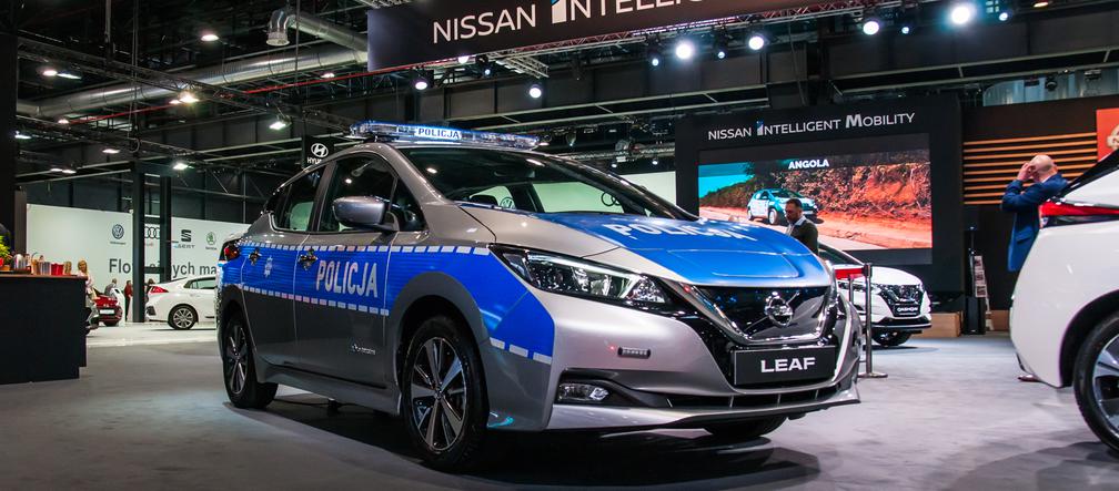 Nissan LEAF, elektryczny radiowóz