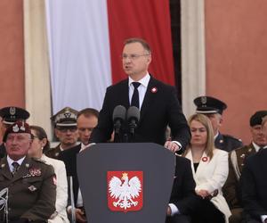 Uroczystości z okazji święta Konstytucji 3 Maja na Placu Zamkowym w Warszawie