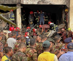 Samolot spadł na szkołę! Dziesiątki zabitych, 170 rannych