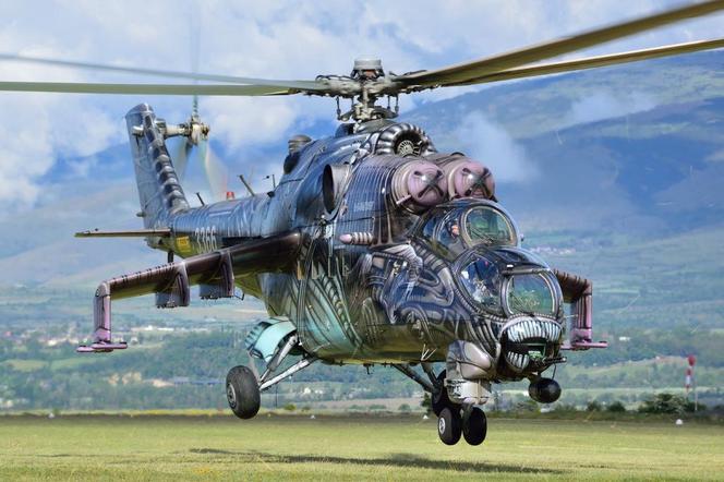 Czeskie śmigłowce Mi-24/35