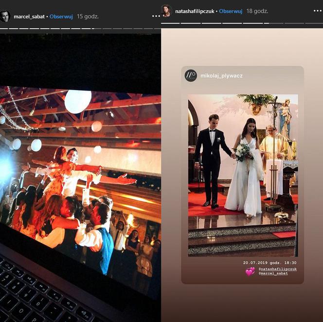 Marcel Sabat wziął ślub
