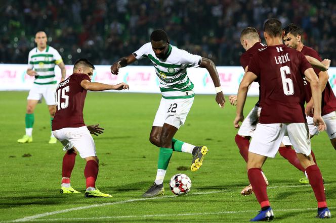 Odsonne Edouard (w środku) w 4 meczach tego sezonu strzelił 4 gole.