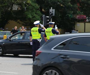 Policjanci sprawdzali swoje umiejętności na najbardziej ruchliwym skrzyżowaniu w Lublinie