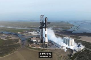 Lot testowy rakiety Starship