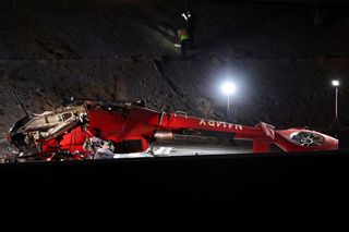 Helikopter medyczny runął na autostradę! Świadkowie wyciągali rannych spod wraku!