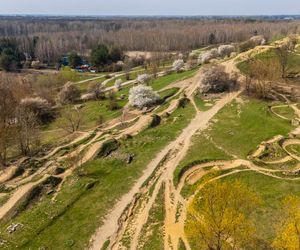 Tor kolarski do dirt jumpingu i kolarstwa górskiego, park im. Cichociemnych Spadochroniarzy AK