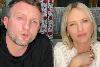 M jak miłość live na Instagramie. Iwona Rejzner, Arkadiusz Smoleński 