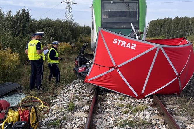 Śmiertelny wypadek na przejeździe kolejowym w Stoku Lackim