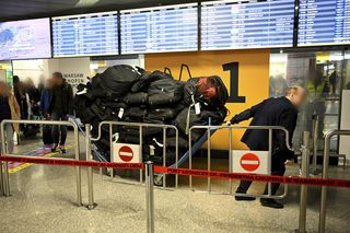 poproszę o galerie: Reprezentacja Polski przyleciała do kraju po meczu z Maltą