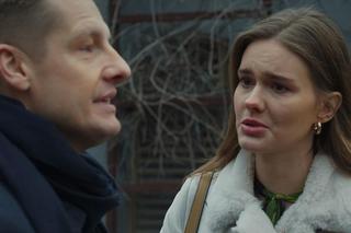 	M jak miłość odc. 1735 po wakacjach. Franka (Dominika Kachlik), Paweł (Rafał Mroczek)