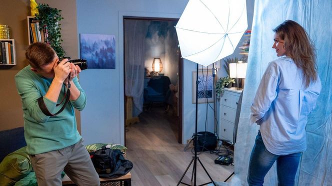 M jak miłość odc. 1864. Paweł (Rafał Mroczek), Franka (Dominika Kachlik)