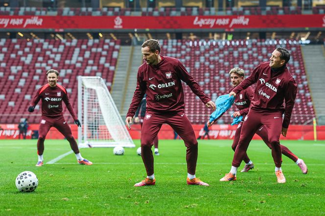 Trening Reprezentacji Polski w piłce nożnej