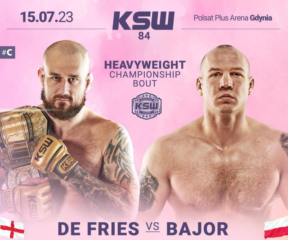 KSW 84 stream online. Gdzie oglądać na żywo i kto walczy na KSW 15.07.2023?