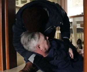 	Barwy szczęścia odc. 3178. Tomasz (Jakub Sokołowski), Henryk Kępski (Zbigniew Suszyński)