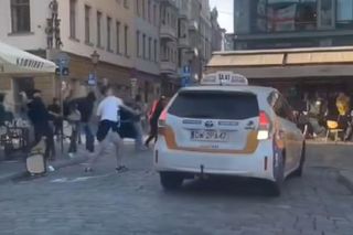 Bitwy kibiców na Rynku we Wrocławiu