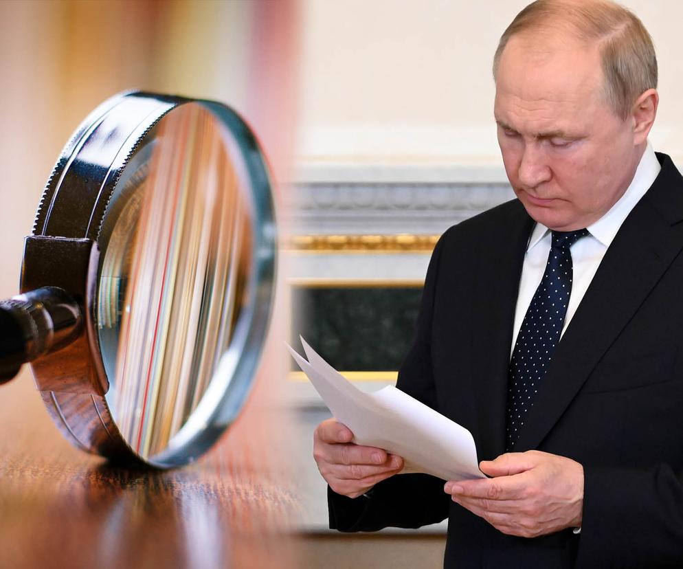  Putin traci wzrok, w czasie wystąpień nie widzi co ma czytać