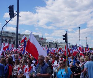 Wielki Marsz Patriotów Rafała Trzaskowskiego w Warszawie 25.05.2025