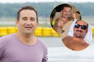 Michał Koterski pręży opalony tors na sopockiej plaży! Zdjęcia przed i po robią furorę