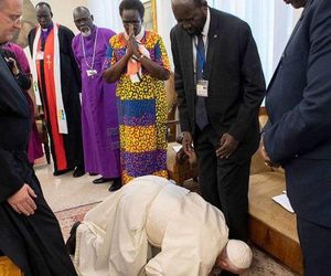 Światowi przywódcy u boku papieża Franciszka