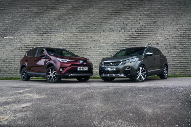 Diesel czy hybryda - Peugeot 3008 GT vs. Toyota RAV4 Hybrid