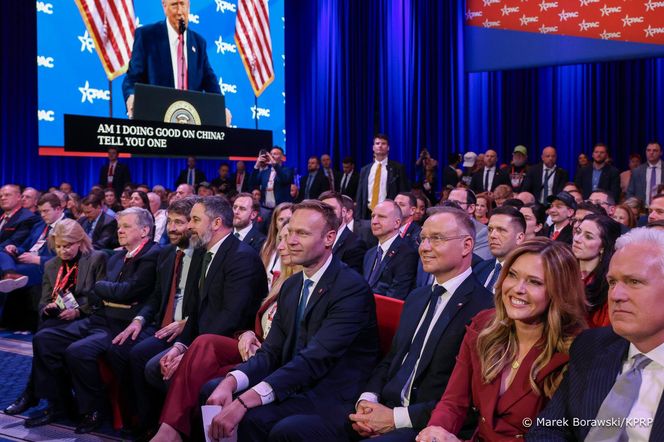 Prezydent Andrzej Duda spotkał się z Donaldem Trumpem