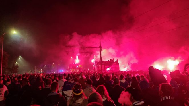 Tak Lech Poznań świętował mistrzostwo Polski