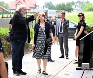 Smutny Andrzej Grabowski stanął nad grobem kolegi w Krakowie