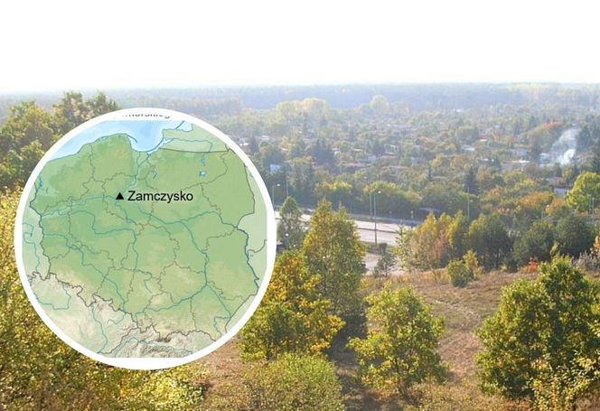 Zamczysko przez wiele wieków pełniło rolę ważnego grodziska obronnego