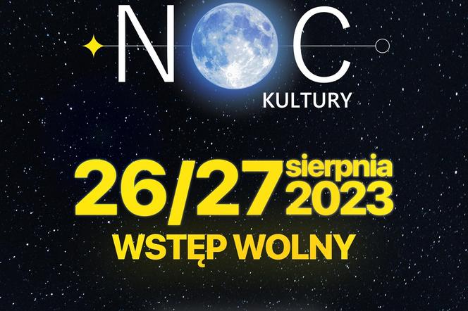 Noc Kultury w Świdniku - plakat wydarzenia