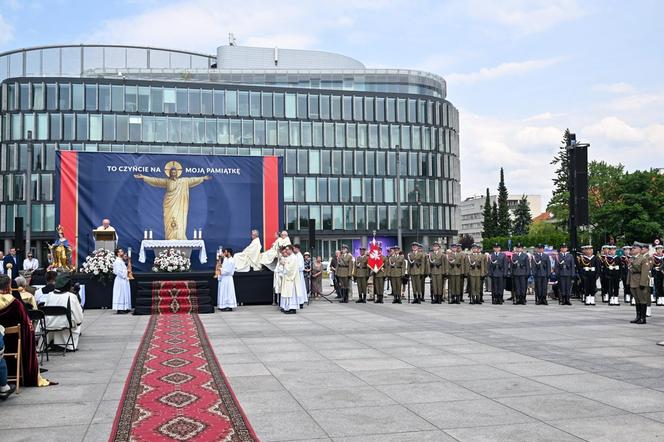 Centralna procesja Bożego Ciała 2024 w Warszawie