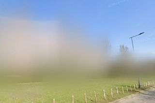 Wymazany obszar w Warszawie na mapach google