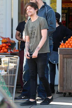 Louis Tomlinson na zakupach z ochroniarzem