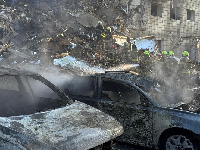 Ponad 440 dronów i 32 rakiet użyła Rosja ostatniej nocy do ataków na Kijów