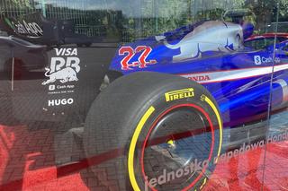 Bolid F1 w Zielonej Górze przy ul. Sulechowskiej